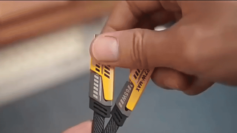 Original 4-in-1 Fast Charging Cable – 60W Durable Nylon Braided Universal Cable