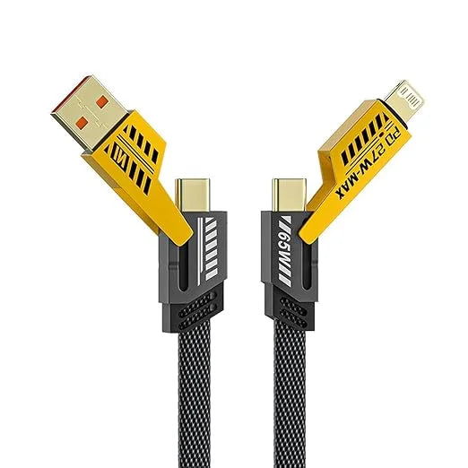 Original 4-in-1 Fast Charging Cable – 60W Durable Nylon Braided Universal Cable + Free Gift🎁