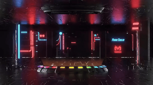 MEMO CX15 RGB Mobile Gaming Phone Cooler – Digital Display, Silent Fan & Freezing Cooling Technology